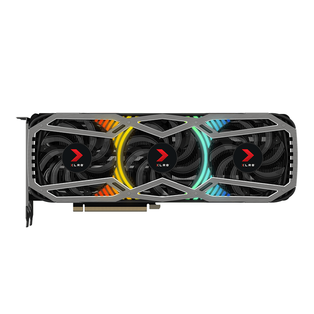 O 6 XLR8 RTX 3080 EPIC X Triple Fan P Top 4